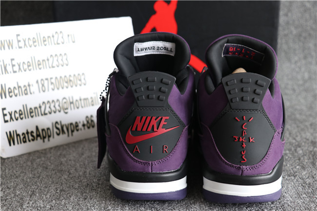 Travis Scott x Nike Air Jordan 4 Retro Purple