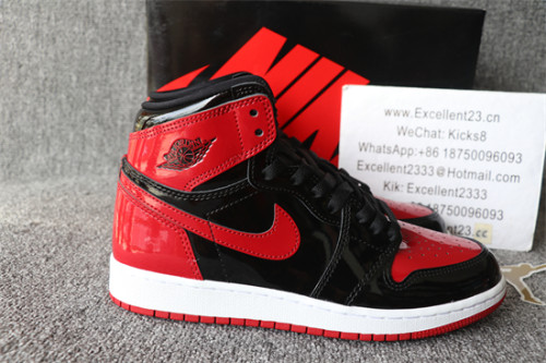 GS Nike Air Jordan 1 Patent Leather Bred