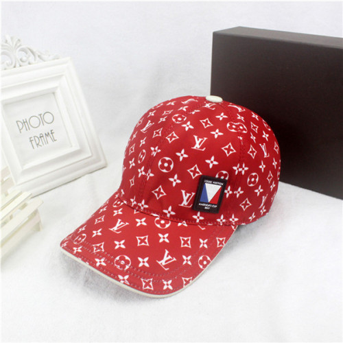 Louis Vuitton Baseball Cap With Box Full Package Size For Couples 022