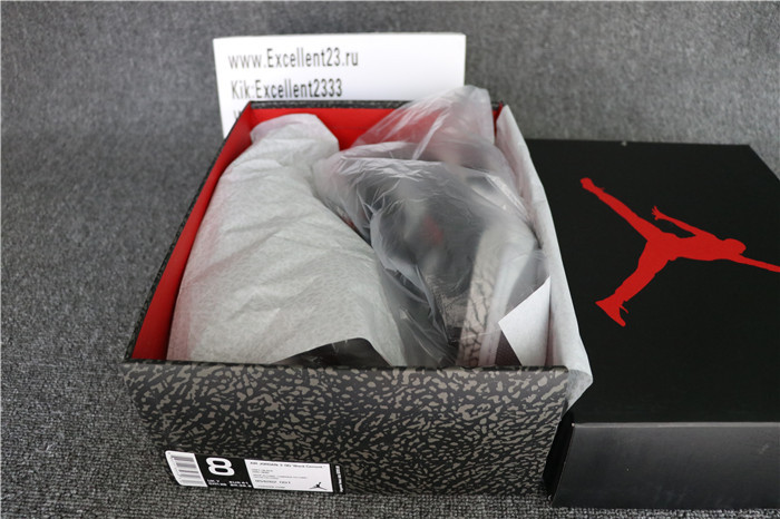 Authentic 2018 Nike Air Jordan 3 Retro Black Cement