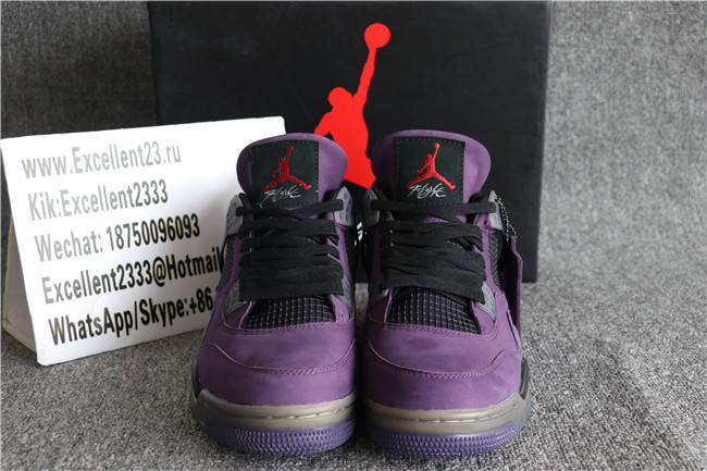 Travis Scott x Nike Air Jordan 4 Retro Purple