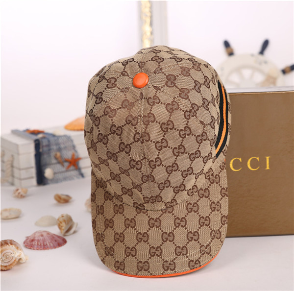 Gucci baseball cap with box full package size for couples 211
