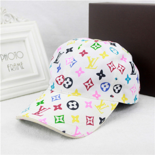 Louis Vuitton Baseball Cap With Box Full Package Size For Couples 035