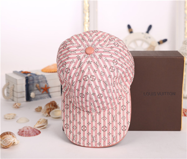 Louis Vuitton Baseball Cap With Box Full Package Size For Couples 038