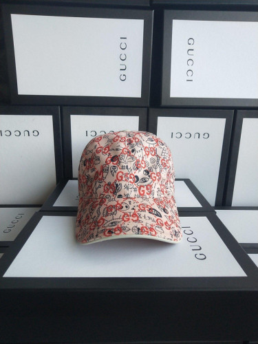 Gucci baseball cap with box full package size for couples 063