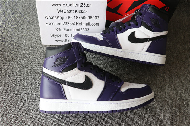Nike Air Jordan 1 Court Purple GS