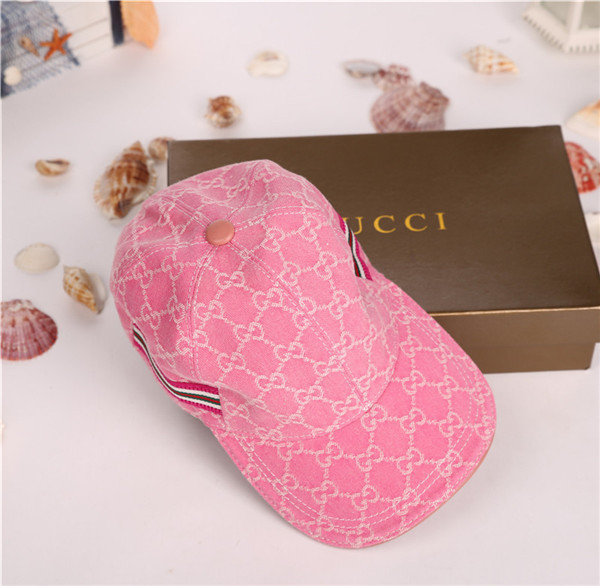 Gucci baseball cap with box full package size for couples 189