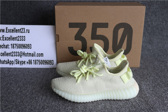 Authentic Yeezy Boost 350 V2 Ice Yellow