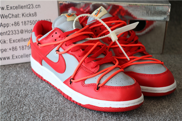 Off-White x Nike Dunk Low Red