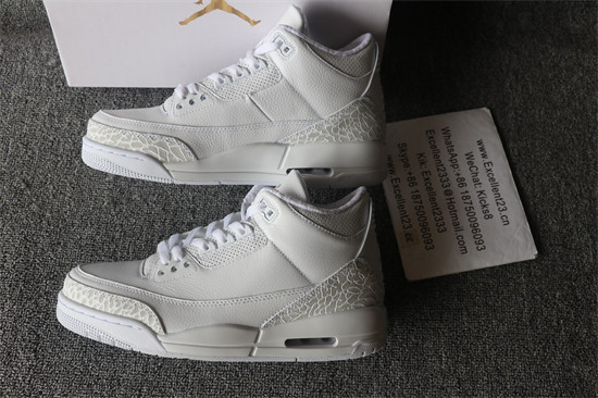 Nike Air Jordan 3 Retro Prue White