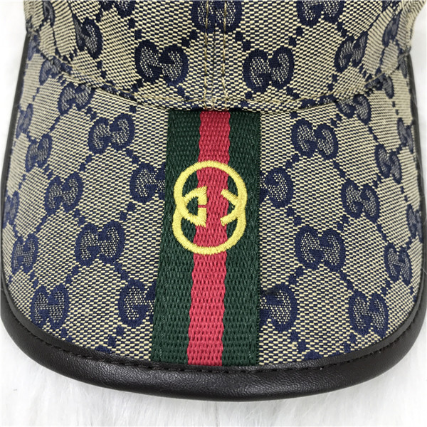 Gucci baseball cap with box full package size for couples 162