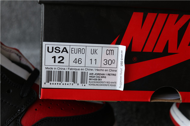 Authentic Nike Air Jordan 1 Homage To Home