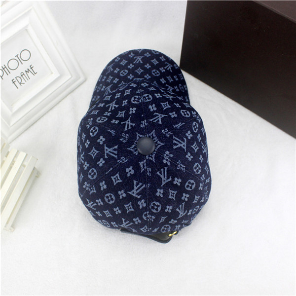 Louis Vuitton Baseball Cap With Box Full Package Size For Couples 020