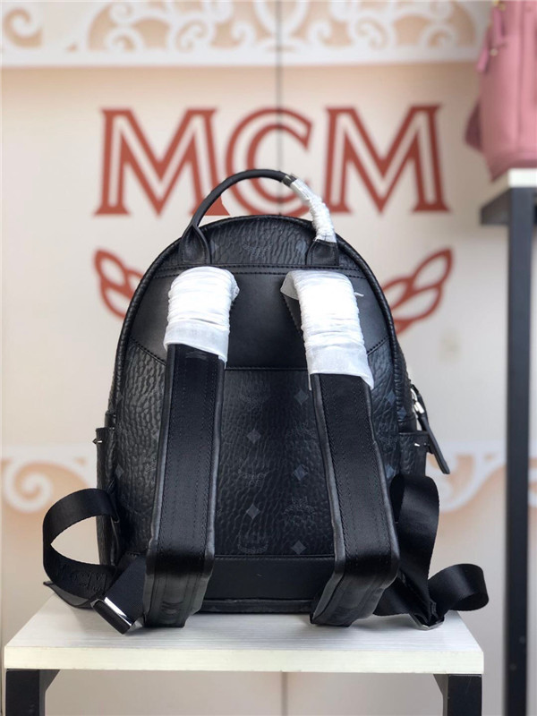 MCM Stark Diamond Visetos Backpack Size 26-33-13cm 001