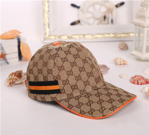 Gucci baseball cap with box full package size for couples 211