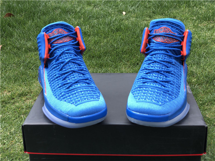 Authentic Nike Air Jordan 32 High Blue