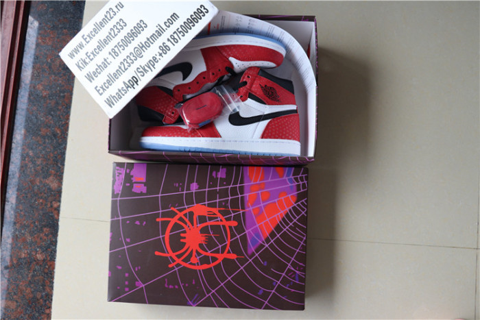 Authentic Nike Air Jordan 1 Spider Man