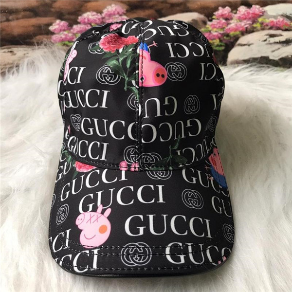 Gucci baseball cap with box full package size for couples 012
