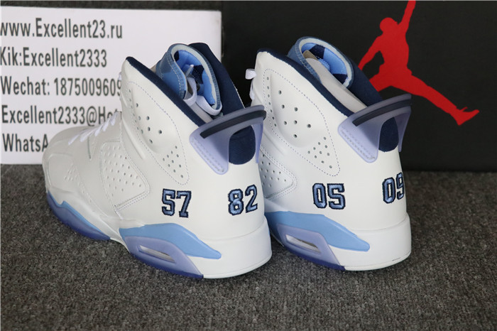 Authentic Nike Air Jordan 6 Icy Blue Pack