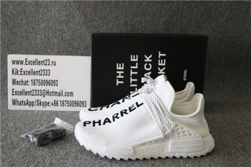 Authentic Chanel X Adidas NMD White