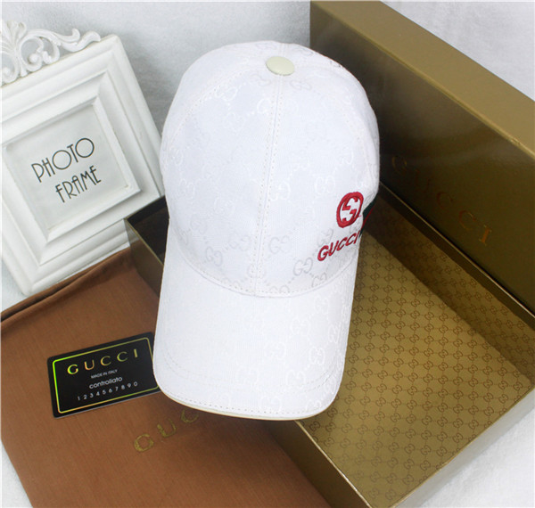 Gucci baseball cap with box full package size for couples 251