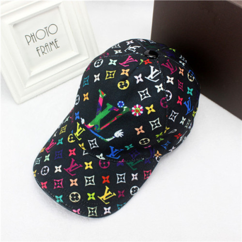 Louis Vuitton Baseball Cap With Box Full Package Size For Couples 048