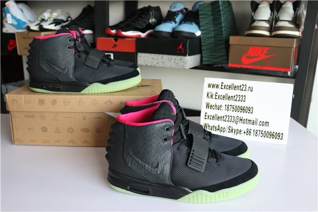 Authentic Nike Air Yeezy 2 NRG Kanye Black