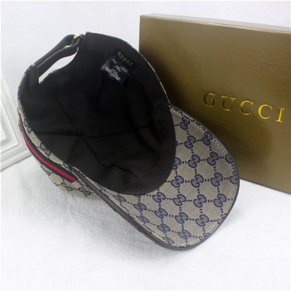 Gucci baseball cap with box full package size for couples 236