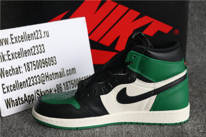Authentic Nike Air Jordan 1 Retro Pine Green