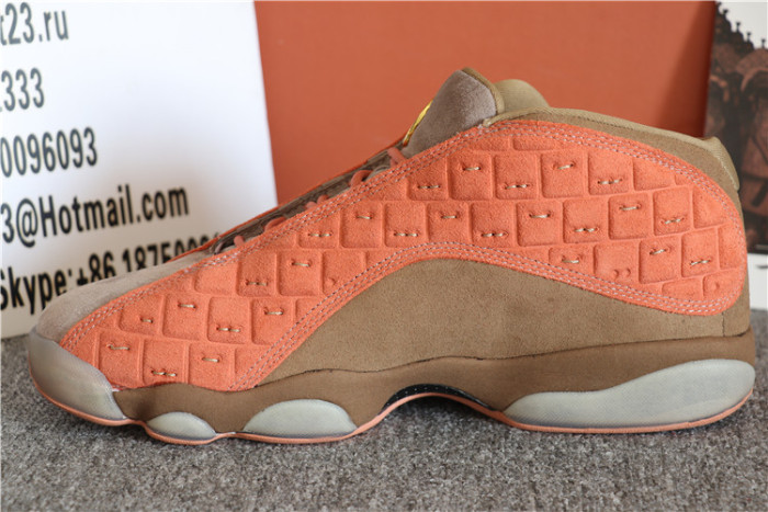 Authentic 2018 Clot X Air Jordan 13 Low Terracotta Warriors