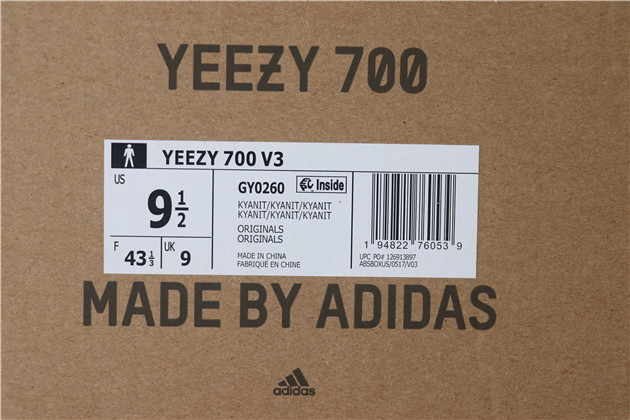 Adidas Yeezy 700 v3 Kyanite GY0260