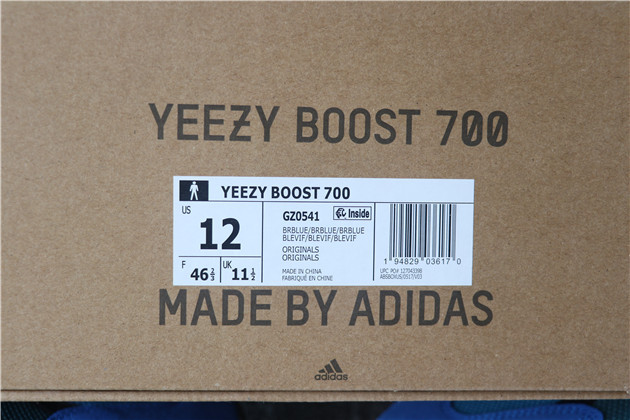 Adidas Yeezy Boost 700 Bright Blue GZ0541