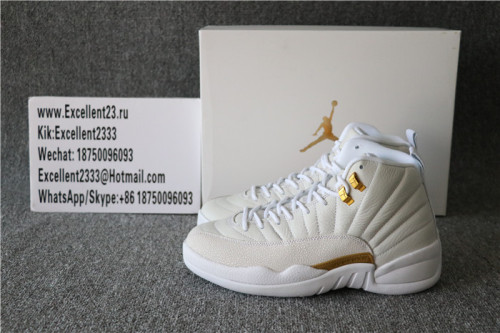 Authentic Nike Air Jordan 12 Retro OVO White