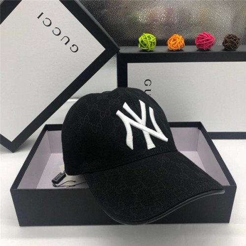 Gucci baseball cap with box full package size for couples 052