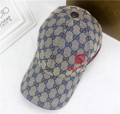 Gucci baseball cap with box full package size for couples 252