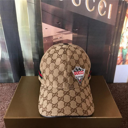 Gucci baseball cap with box full package size for couples 088