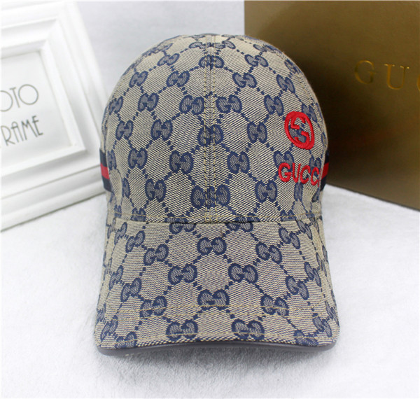 Gucci baseball cap with box full package size for couples 252