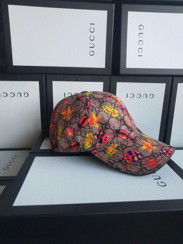 Gucci baseball cap with box full package size for couples 066