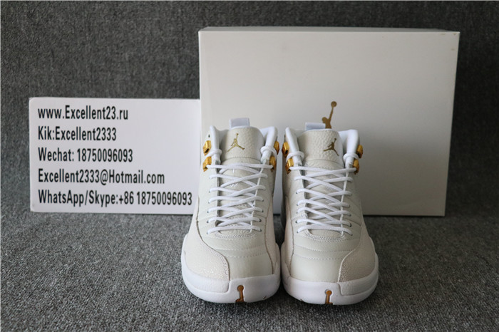 Authentic Nike Air Jordan 12 Retro OVO White