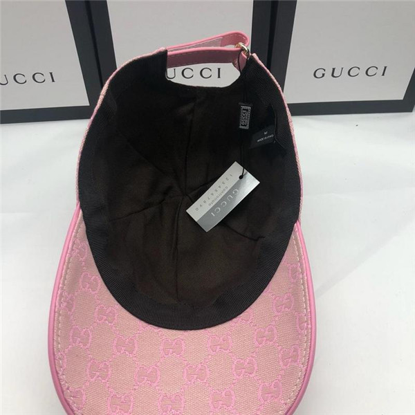 Gucci baseball cap with box full package size for couples 040