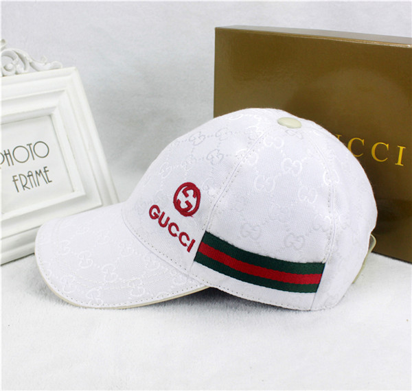 Gucci baseball cap with box full package size for couples 251