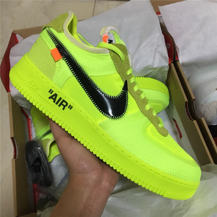 Off White Nike Air Force 1 Low Volt