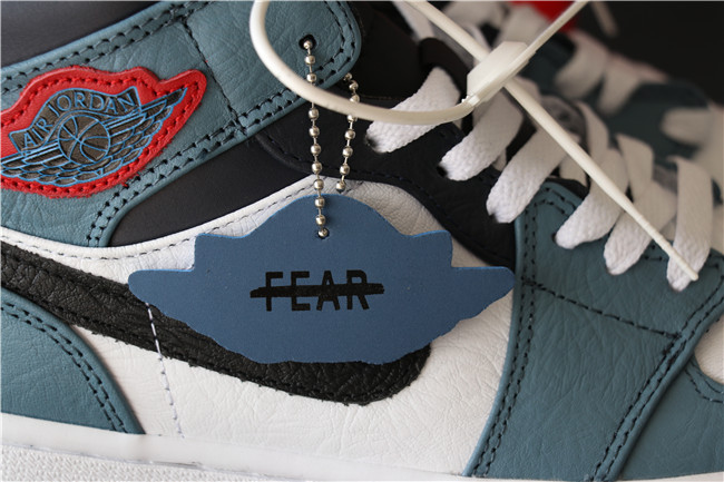 Nike Air Jordan 1 Mid Fearless Blue