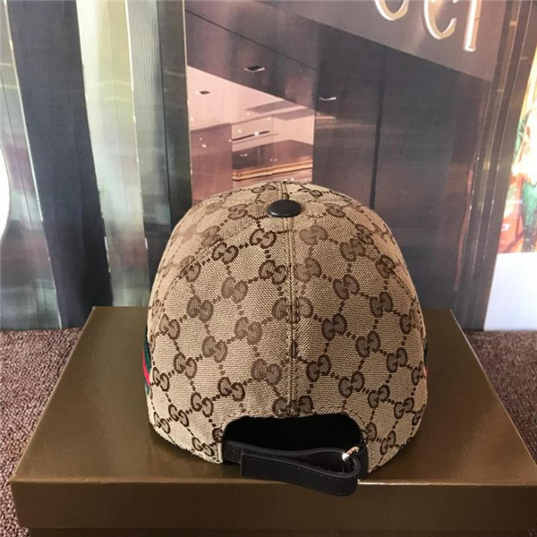 Gucci baseball cap with box full package size for couples 088