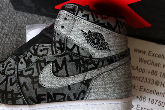 Nike Air Jordan 1 Banned Grey