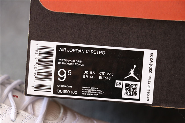 Nike Air Jordan 12 Dark Grey Men