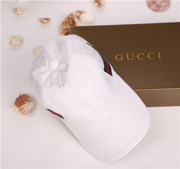 Gucci baseball cap with box full package size for couples 203