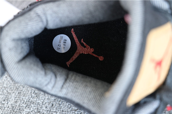 Authentic Levis X Nike Air Jordan 4 Retro Black