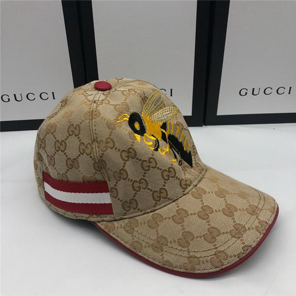 Gucci baseball cap with box full package size for couples 037