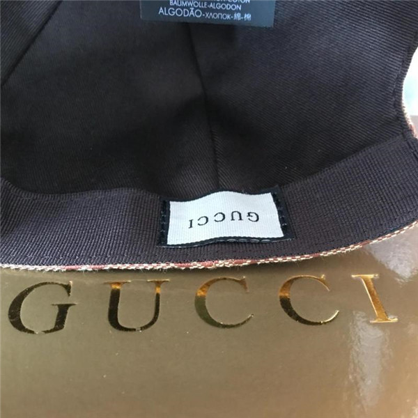 Gucci baseball cap with box full package size for couples 081